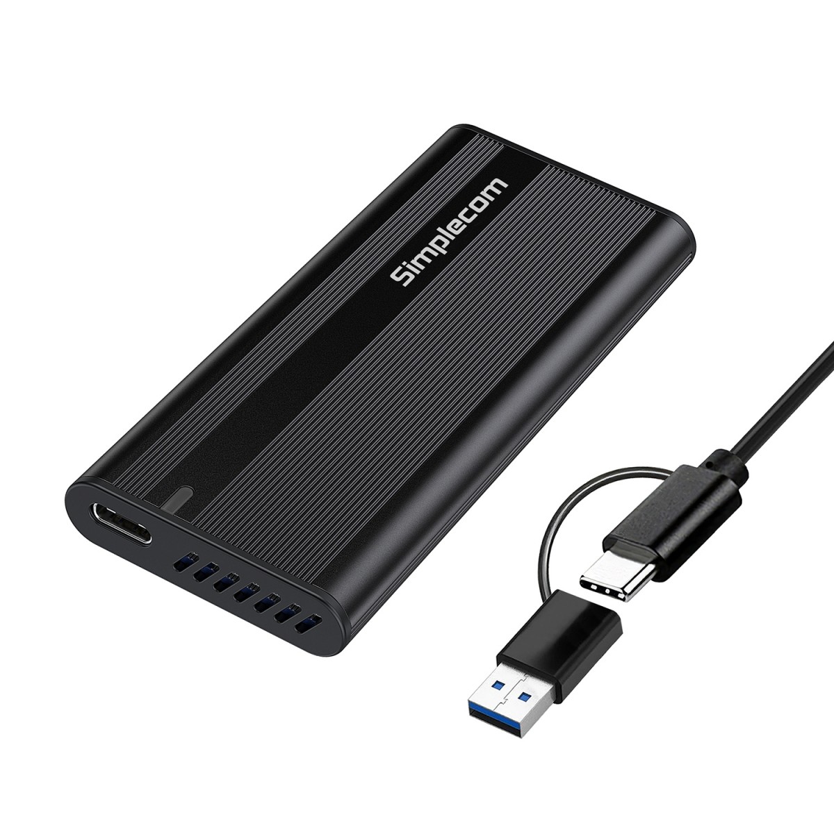 Simplecom NVMe M.2 SSD to USB-C 3.2 Gen 2 Enclosure SE505