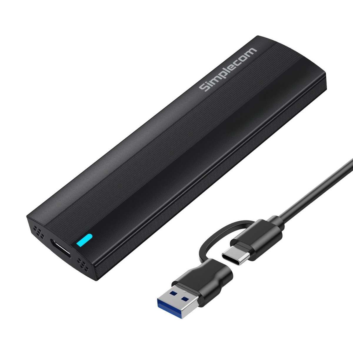 Simplecom SE517 NVMe / SATA Dual Protocol M.2 SSD USB-C Enclosure