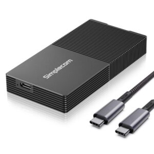 Simplecom SE640 USB4 to NVMe M.2 SSD 40Gbps USB-C Enclosure