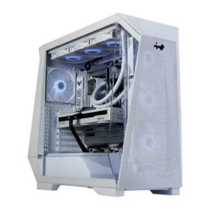 In Win Prism White ATX Gaming Case - IW-CS-PRISMWHI-4VX120