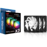 InWin Luna AL120 3 Pack ARGB Fans - LUNA AL120-3PK