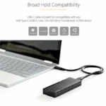 StarTech M.2 SSD USB-C Enclosure M2E1BMU31C