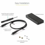StarTech M.2 SSD USB-C Enclosure M2E1BMU31C