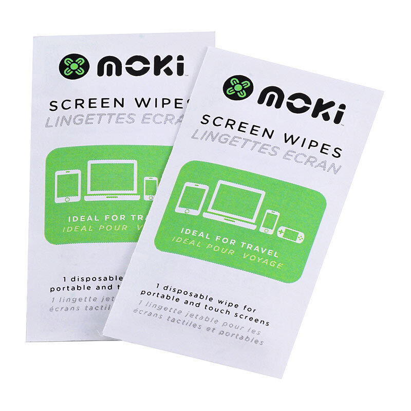 Moki Screen Clean Disposable Wipes-10 Wipes-ACC FM10