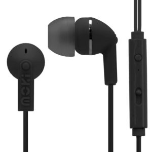 Moki Noise Isolation Earbuds with Mic-Black-ACC HCBMK