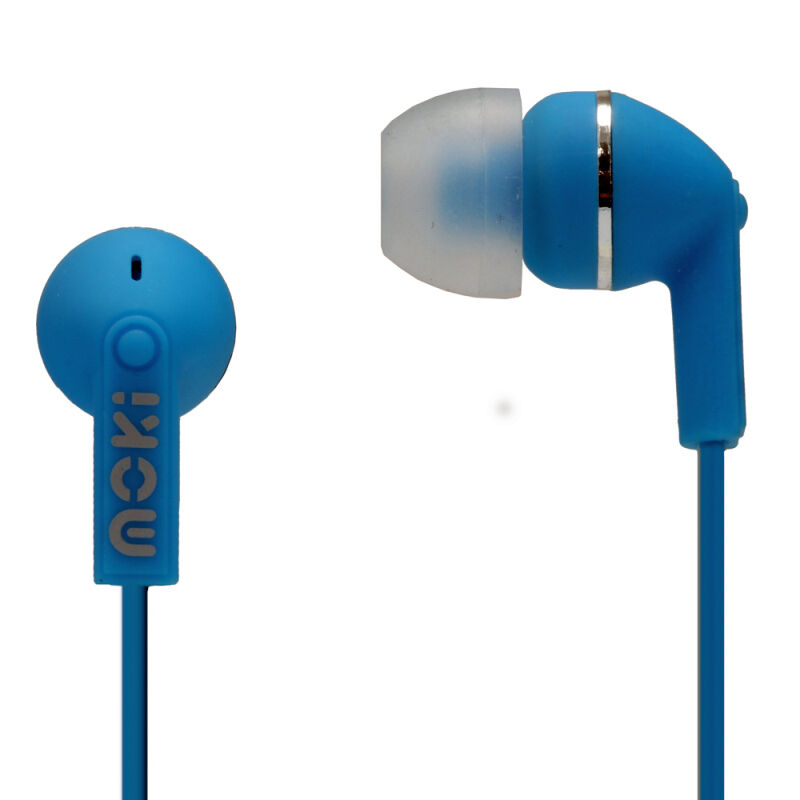 Moki Dots Noise Isolation Earbuds Blue-ACC HPDOTB