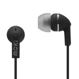 Moki Dots Noise Isolation Earbuds Black-ACC HPDOTK