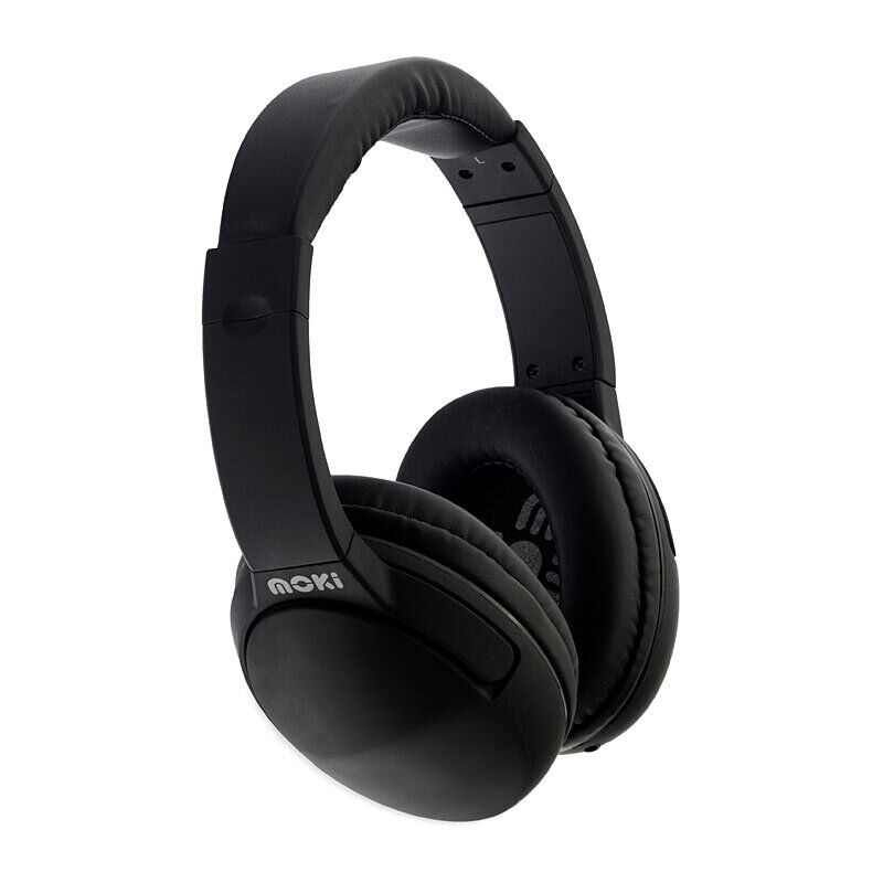 Moki Nero Headphones with Mic-ACC HPNEBK