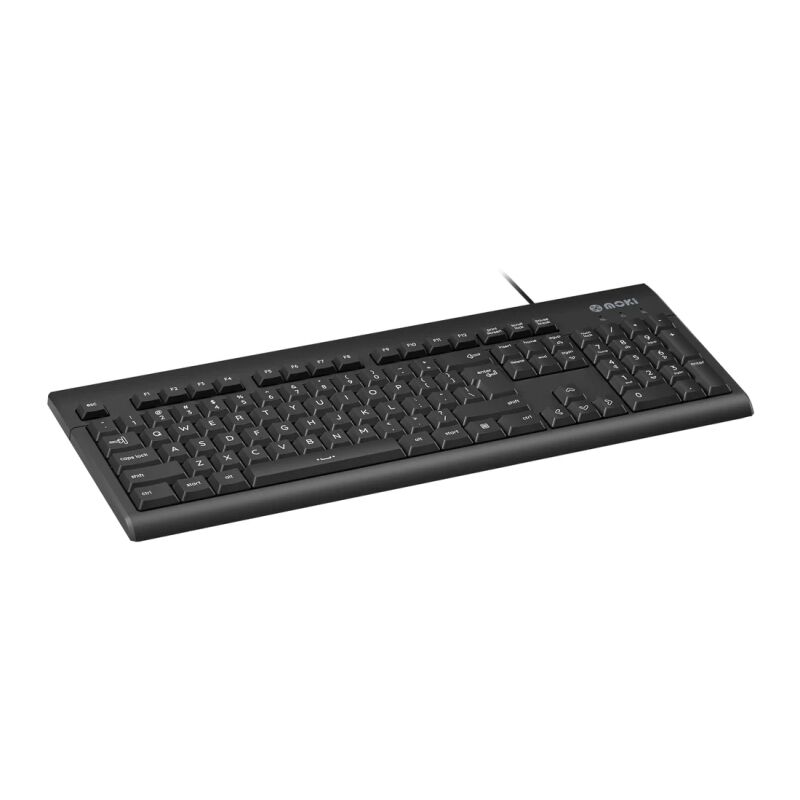 Moki Wired USB Keyboard Black-ACC KEWRD