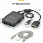 StarTech USB Crash Cart Adapter - NOTECONS02X
