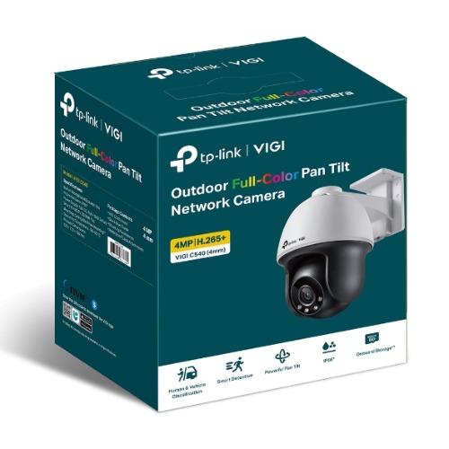 TP-Link VIGI C540(4mm) Outdoor Full-Colour Pan Tilt Network Camera