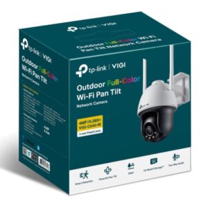 TP-Link VIGI C540-W 4MP Outdoor Full-Colour Wi-Fi Pan Tilt Network Camera
