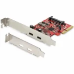 StarTech 2 Port USB-C PCIe Card PEXUSB312C3