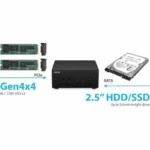 ASUS Mini PC PN53 Ryzen 7 7730U Barebone PN53-S17R7BAREBONES