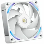 NZXT F120X RGB 120mm Performance Fan White - RF-U12PN-W1