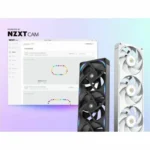 NZXT F120X RGB 120mm Performance Fan White - RF-U12PN-W1