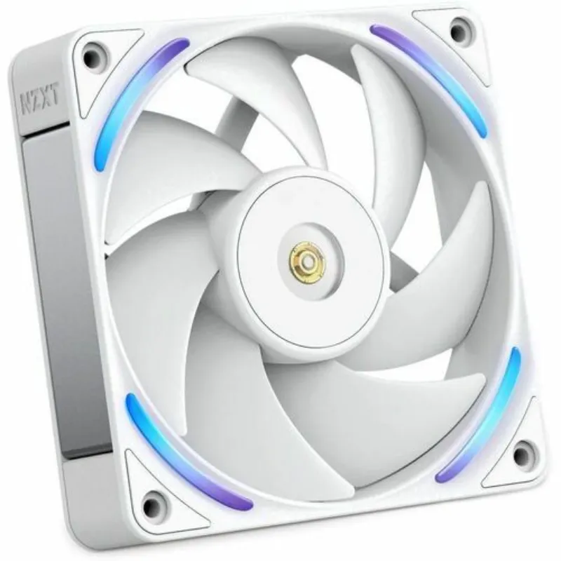 NZXT F120X RGB 120mm Performance Fan White - RF-U12PN-W1