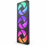 NZXT F360 RGB Core PWM Fan Single Frame with Three Fans- Black- RF-U36HF-B1 - Image 5