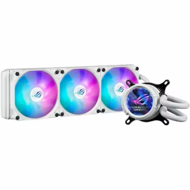 Asus White CPU Cooler - ROG STRIX LC III 360 ARGB LCD WHT