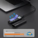 Simplecom SE517 NVMe / SATA Dual Protocol M.2 SSD USB-C Enclosure