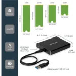 StarTech SM22BU31C3R Dual Bay M.2 DAS Storage System - Image 11