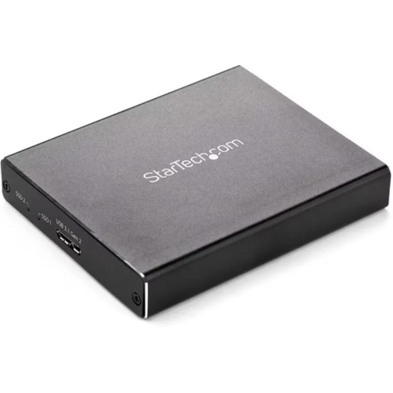 StarTech SM22BU31C3R Dual Bay M.2 DAS Storage System