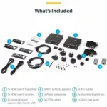 StarTech 4K HDMI Over IP Extender - ST12MHDLAN4K