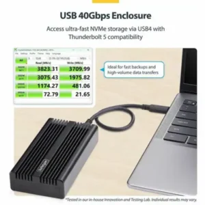 StarTech USB4 M.2 NVMe Enclosure