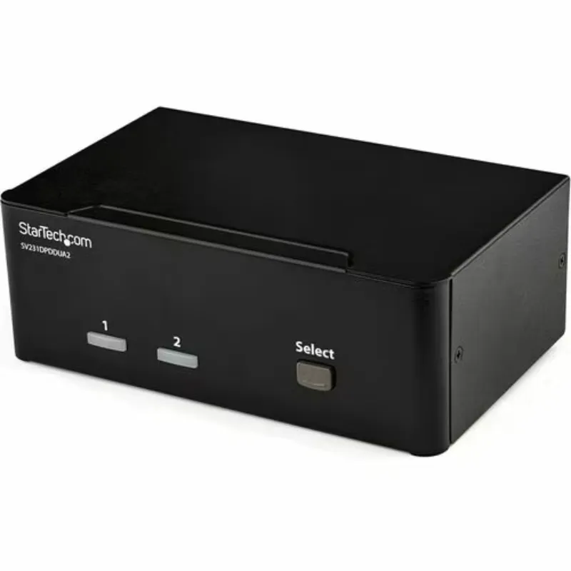StarTech 2 Port Dual Monitor DisplayPort KVM Switch SV231DPDDUA2