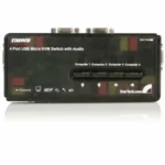    StarTech 4 Port VGA USB KVM Switch SV411KUSB