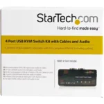 StarTech 4 Port VGA USB KVM Switch SV411KUSB - Image 8