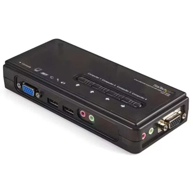 StarTech 4 Port VGA USB KVM Switch SV411KUSB