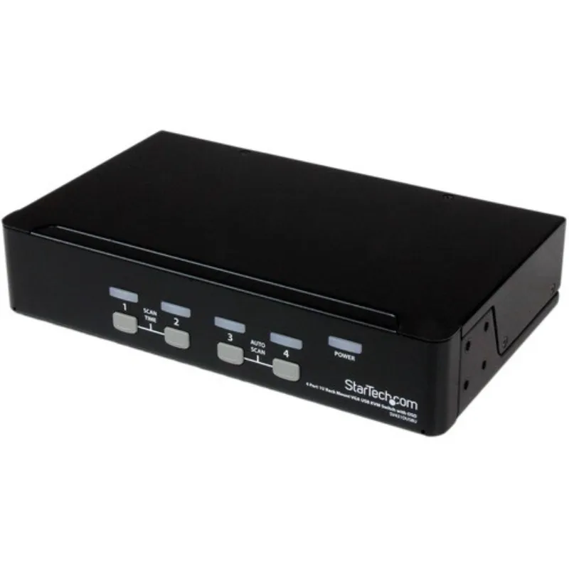 StarTech 4 Port USB VGA KVM Switch - SV431DUSBU