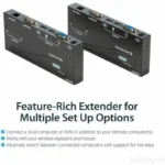 StarTech VGA KVM Over IP Extender - SV565UTPU