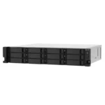 QNAP 12-Bay Rackmount Diskless NAS Ryzen V1500B 8GB RAM - TS-1273AU-RP-8G