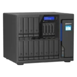 QNAP 16-Bay NAS 3.5" - ATOM 8C-2.8GHz - 8GB - TS-1655-8G
