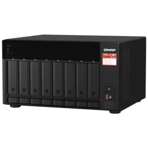 QNAP 8-Bay Diskless NAS Ryzen V1500B Quad-Core 2.2GHz 8GB - TS-873A-8G