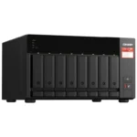 QNAP 8-Bay Diskless NAS Ryzen V1500B Quad-Core 2.2GHz 8GB - TS-873A-8G