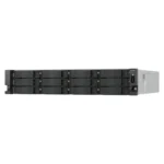 QNAP 12-Bay Diskless NAS Ryzen 7 7000 8-Core 5.3GHz 32GB RAM - TS-H1277AXU-RP-R7-32G
