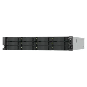QNAP 12-Bay Diskless NAS Ryzen 7 7000 8-Core 5.3GHz 32GB RAM - TS-H1277AXU-RP-R7-32G