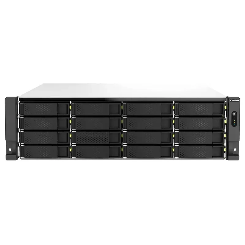QNAP 22-Bay SATA 6Gb/s Rack-Mountable NAS Server - 64GB RAM - TS-H2287XU-RP-E2378-64G