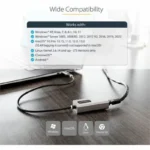 StarTech USB-C Gigabit Ethernet Adapter US1GC30B2 - Image 4