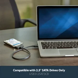 StarTech USB 3.1 (10Gbps) Adapter Cable For 2.5" SATA Drives - USB312SAT3CB
