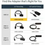 StarTech.com SATA to USB 3.0 Adapter Cable - USB3S2SAT3CB