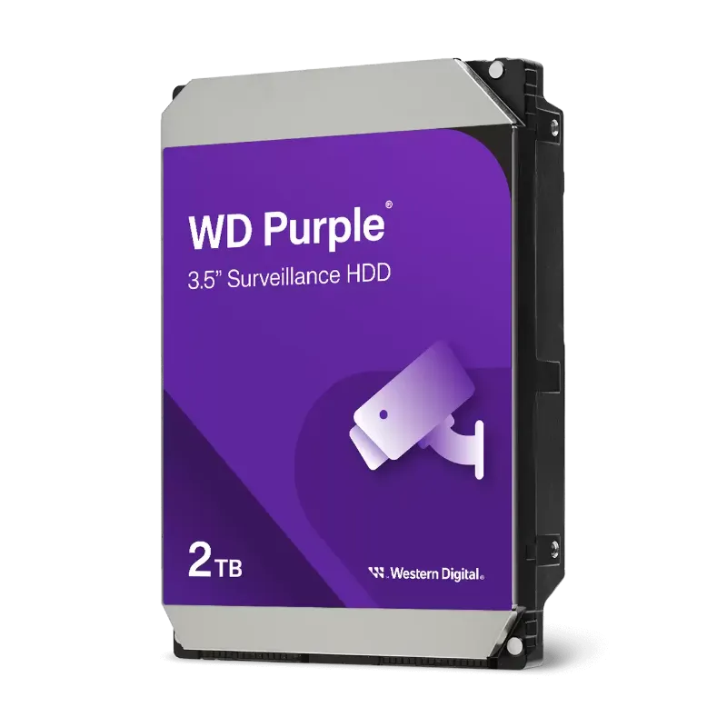 WD 2TB Purple Surveillance Hard Drive - WD23PURZ