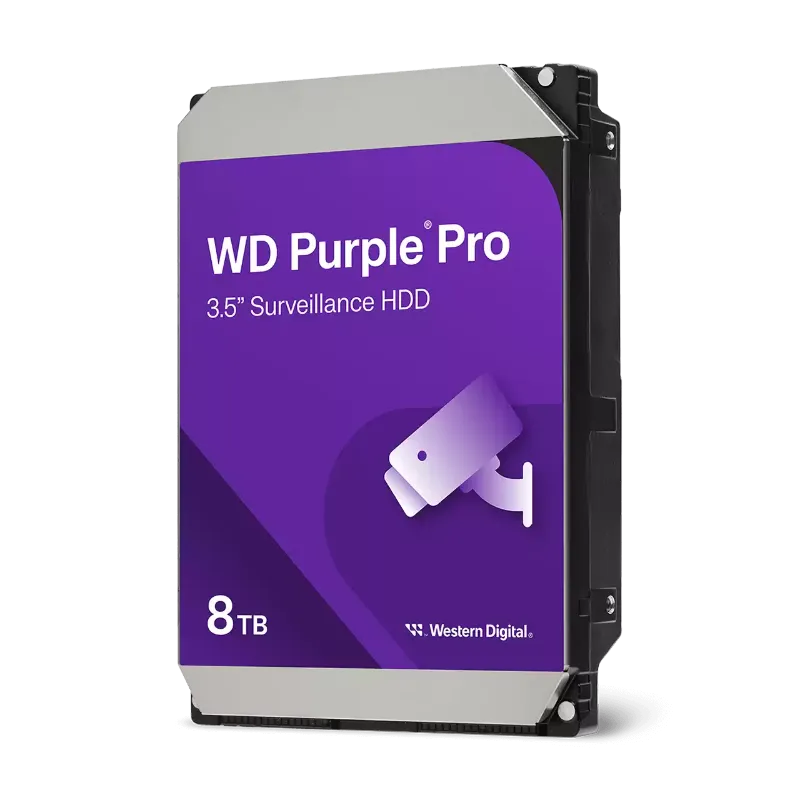 WD 8TB Purple Pro Surveillance Hard Drive - WD8002PURP