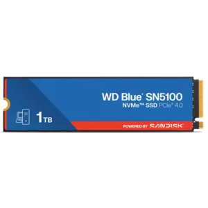 Western Digital 1TB Blue SN5100 PCIe Gen4 M.2 2280 NVMe SSD-WDS100T5B0E-00CPE0