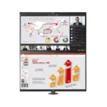 LG 27in QHD IPS FreeSync Ergo Dual Monitor with Daisy Chain-27QP88D-BS