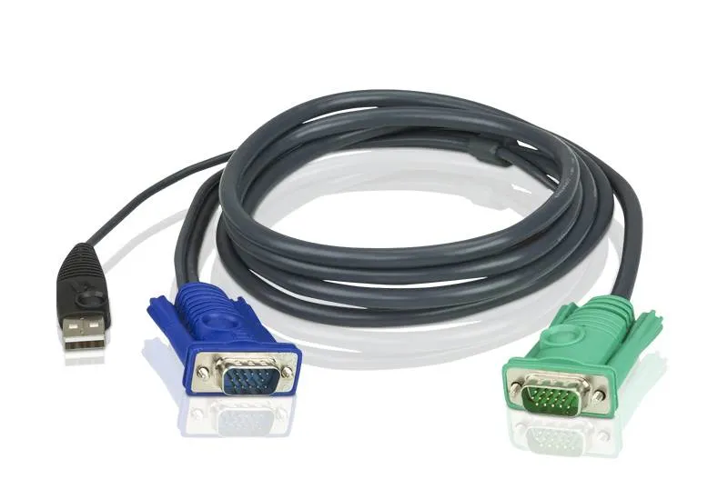 Aten USB KVM Cable with 3 in 1 SPHD - 3.0m - 2L-5203U
