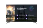 (Bundle) Lg Commercial (PK640S) 43" UHD Tv + Atdec Fixed Angle Wall Mount - 43PK640S-FIXED